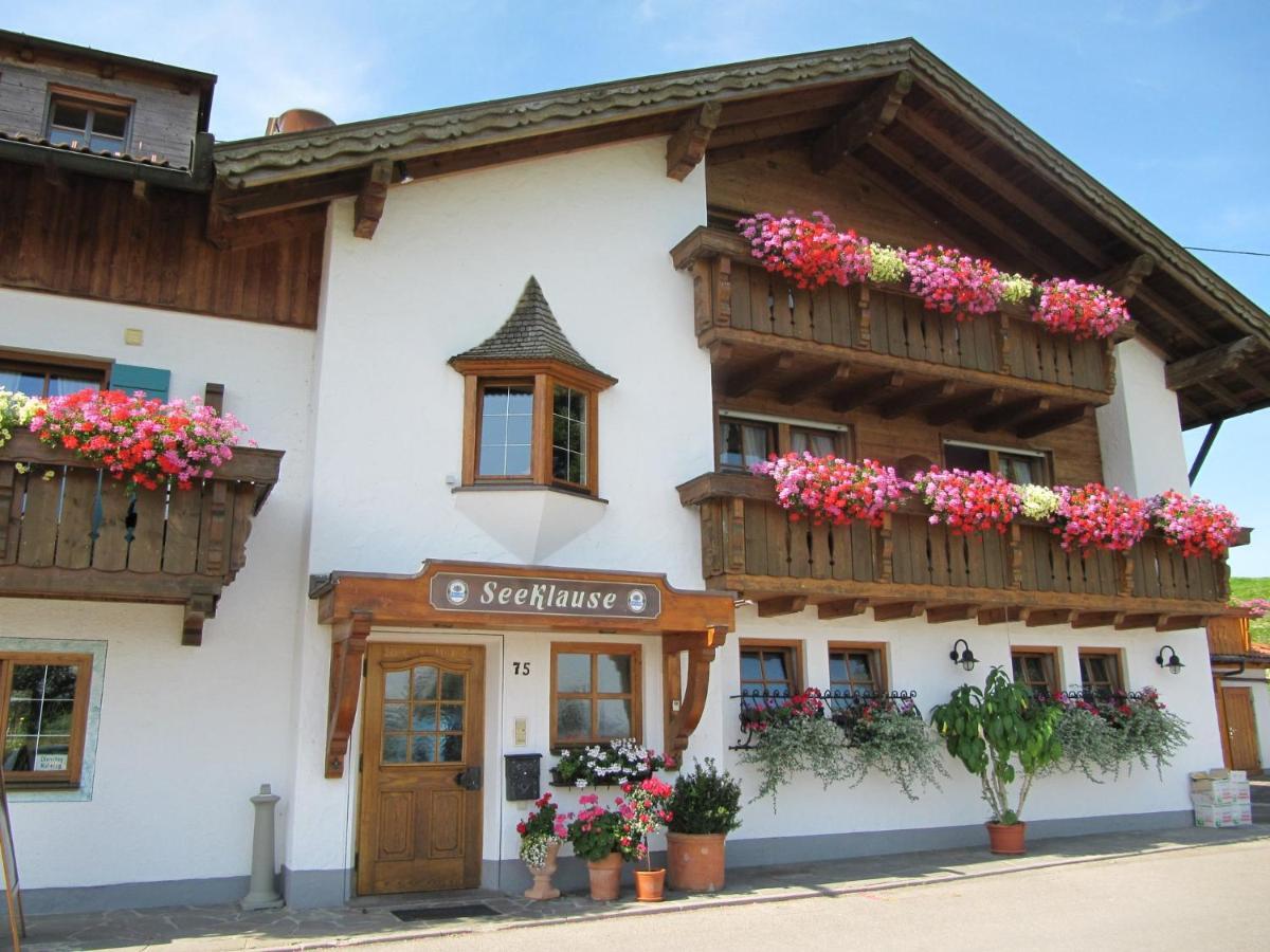 Gaestehaus Seeklause 施万高 外观 照片